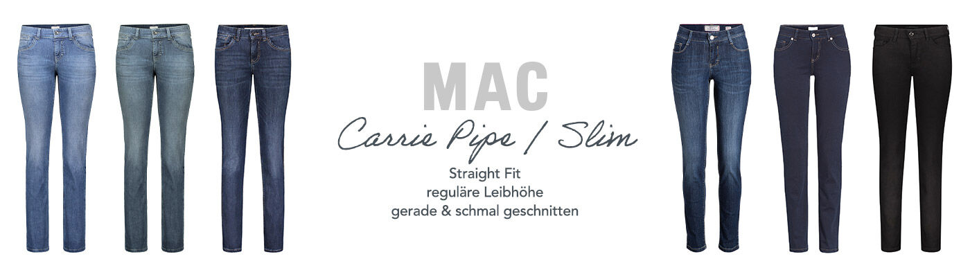 MAC Jeans Carrie Pipe