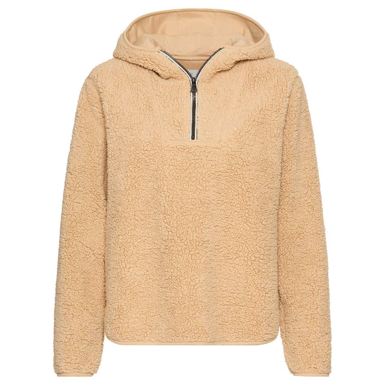 Camel active Damen Hoodie Teddy Sweatshirt caramel