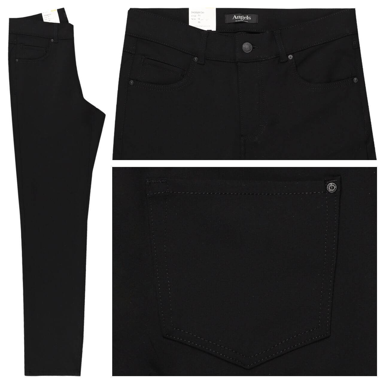 Damenhose Cici von Angels in Schwarz mit der Farbnummer 10