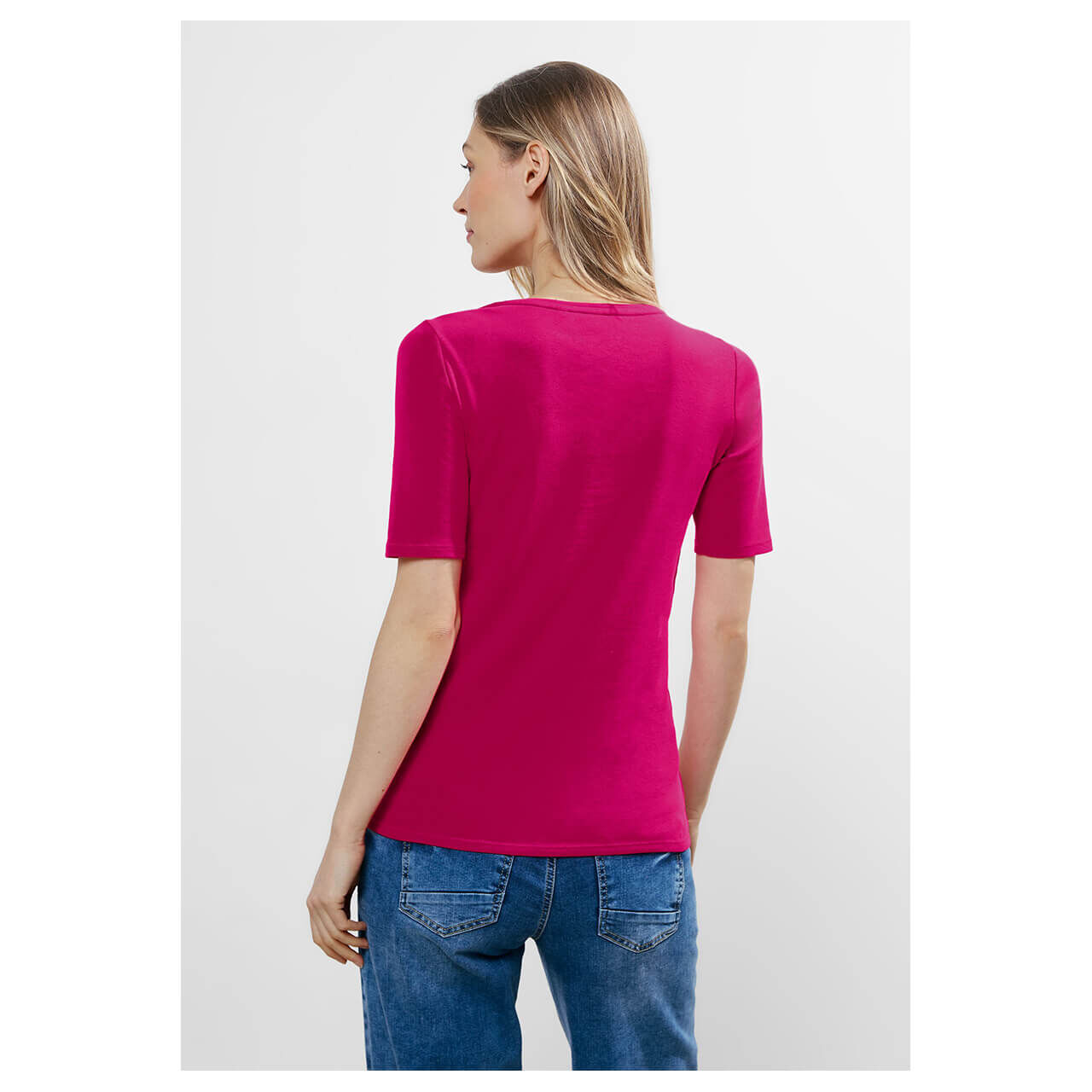 Cecil Damen T-Shirt Lena pink sorbet