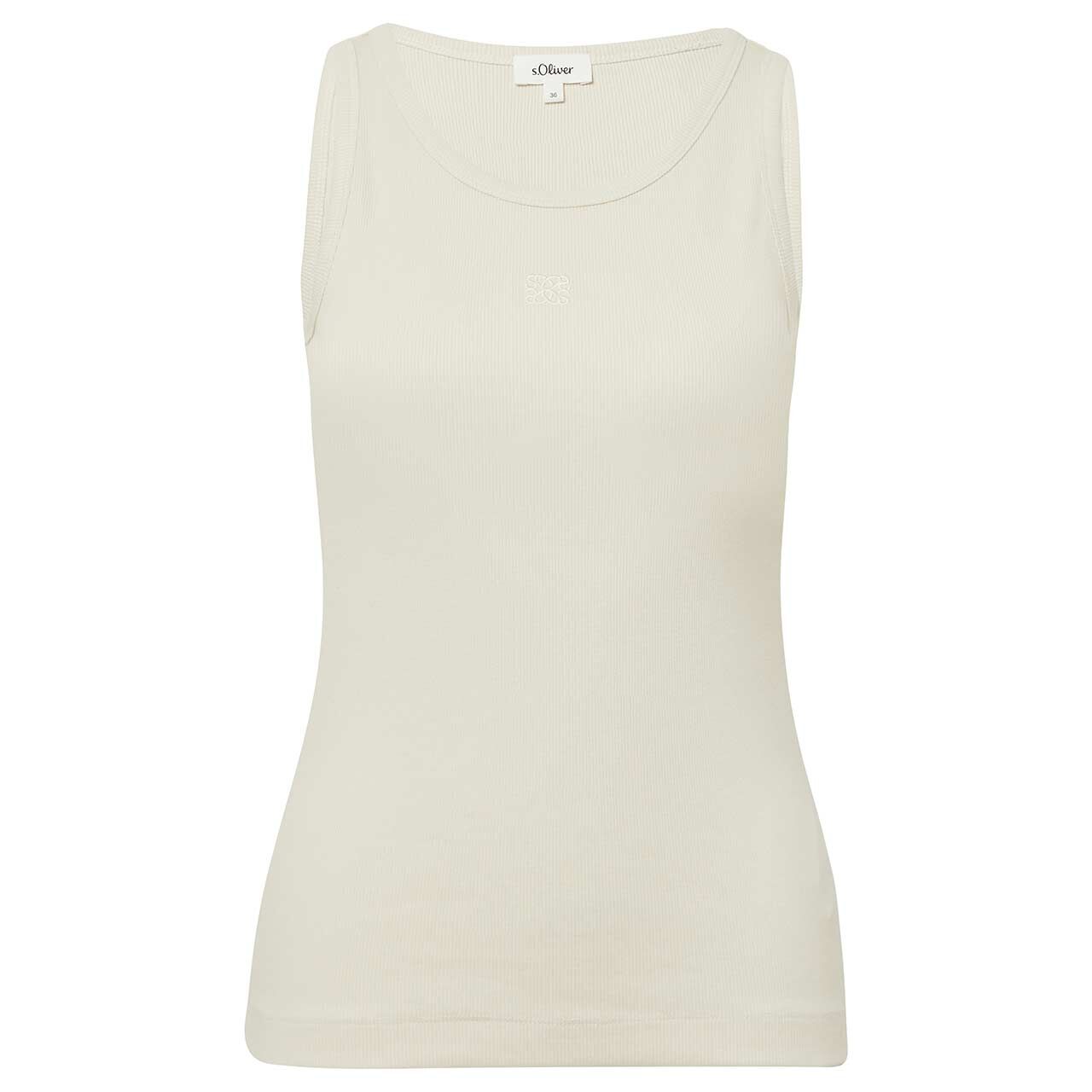 s.Oliver Damen Top light sand