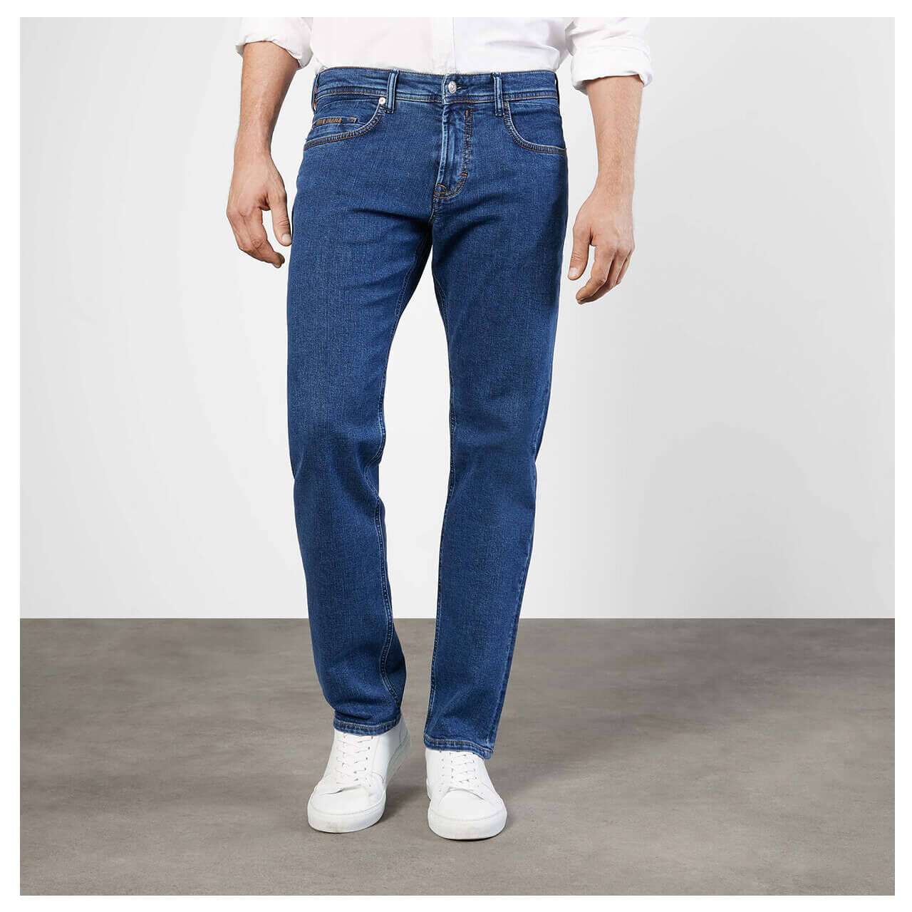 MAC Jeans Ben für Herren in Mittelblau, FarbNr.: H608