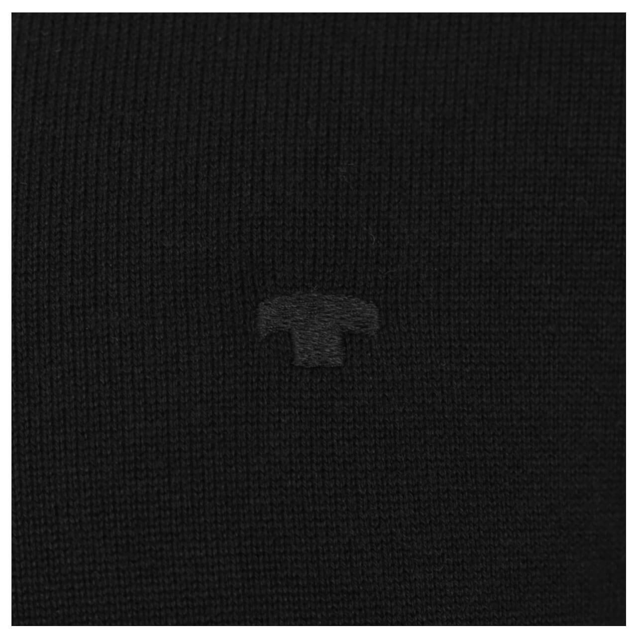 Tom Tailor Pullover Basic V-neck für Herren in Schwarz, FarbNr.: 29999