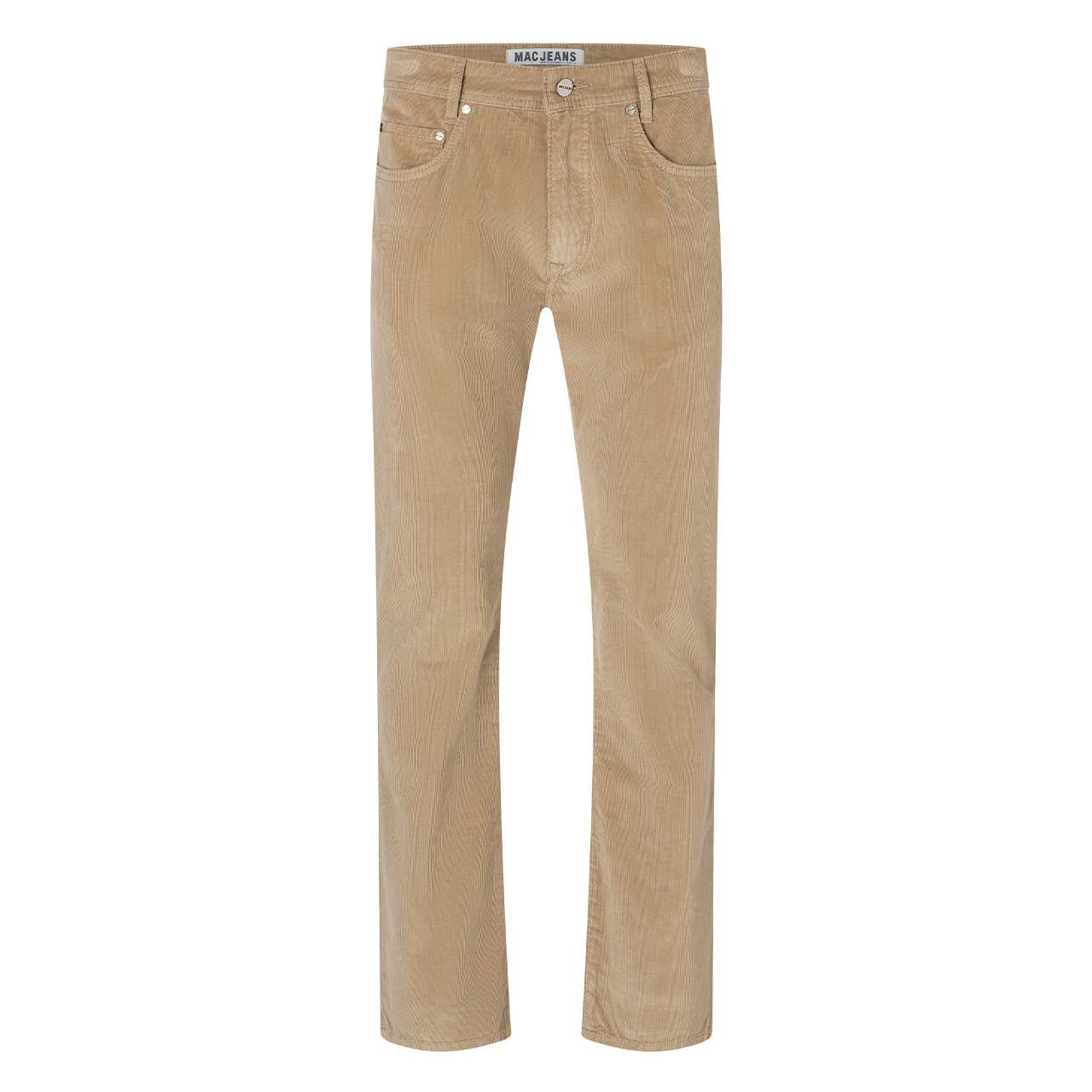 Herren Cordhose Arne von MAC in Beige, Vorderansicht