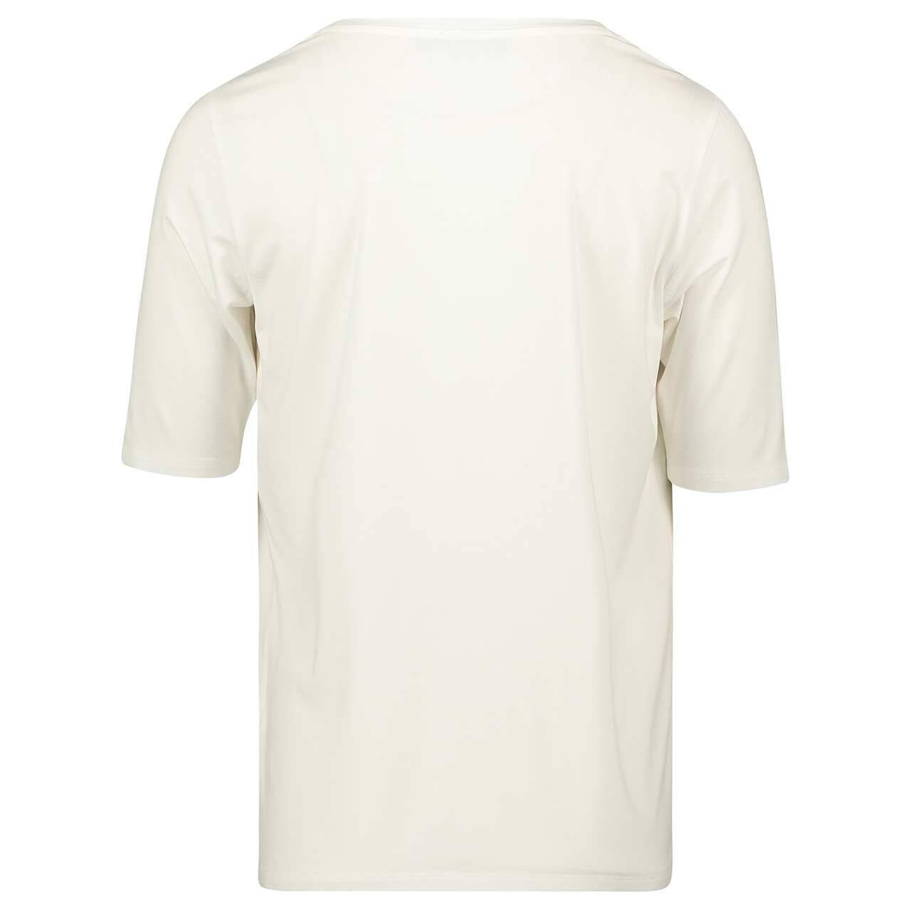 Damen T-Shirt von Betty Barclay in Cremeweiß mit Print, Rückansicht