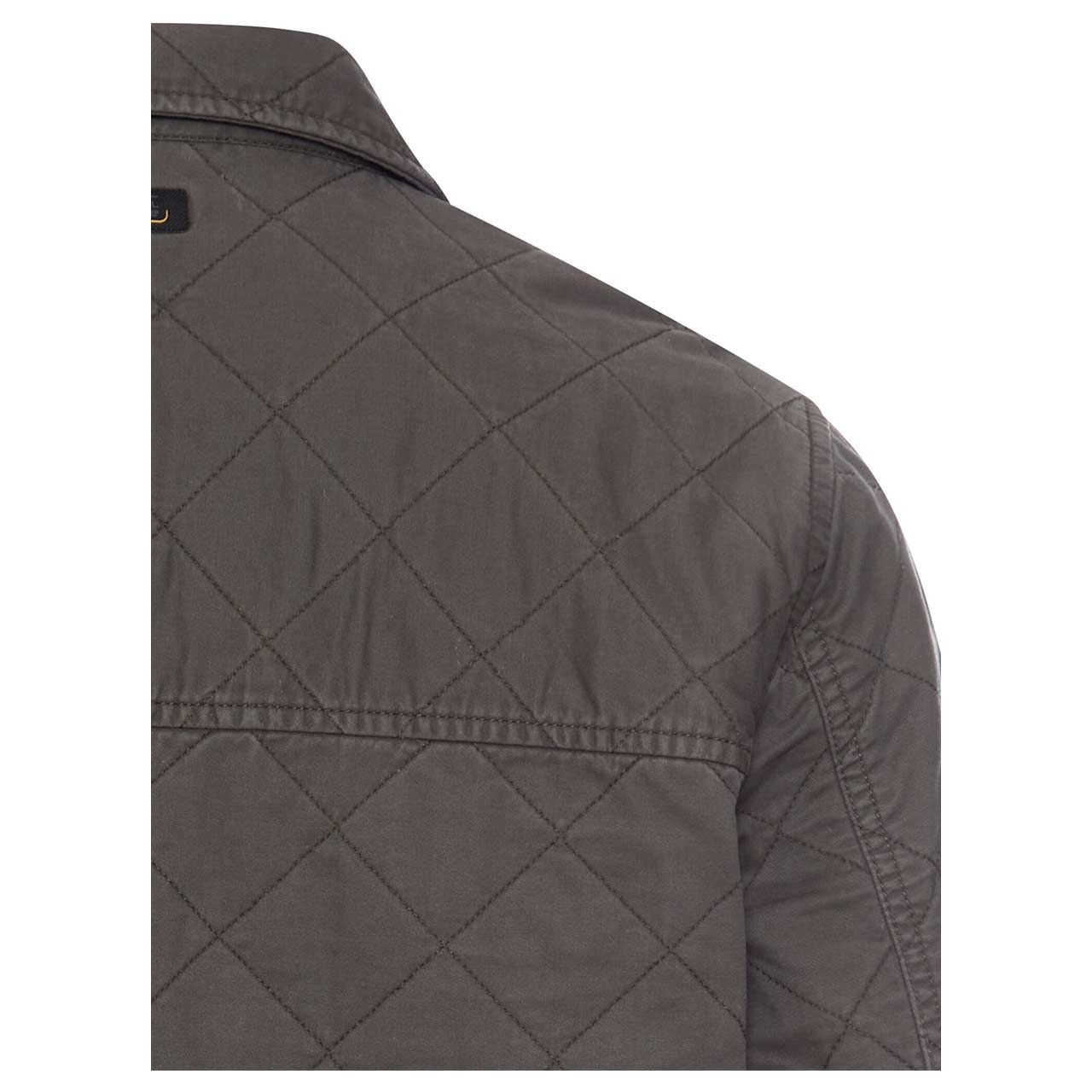 Herren Hemdjacke von Camel active in Dunkelgrau, detaillierte Rückansicht