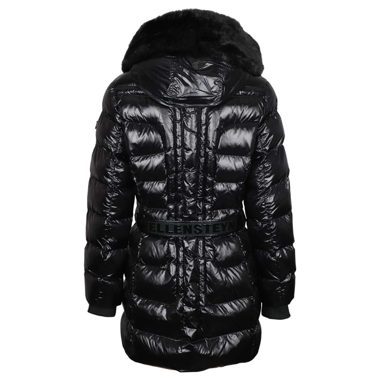 Damen Jacke Beltique Long von Wellensteyn in Schwarz, Rückansicht