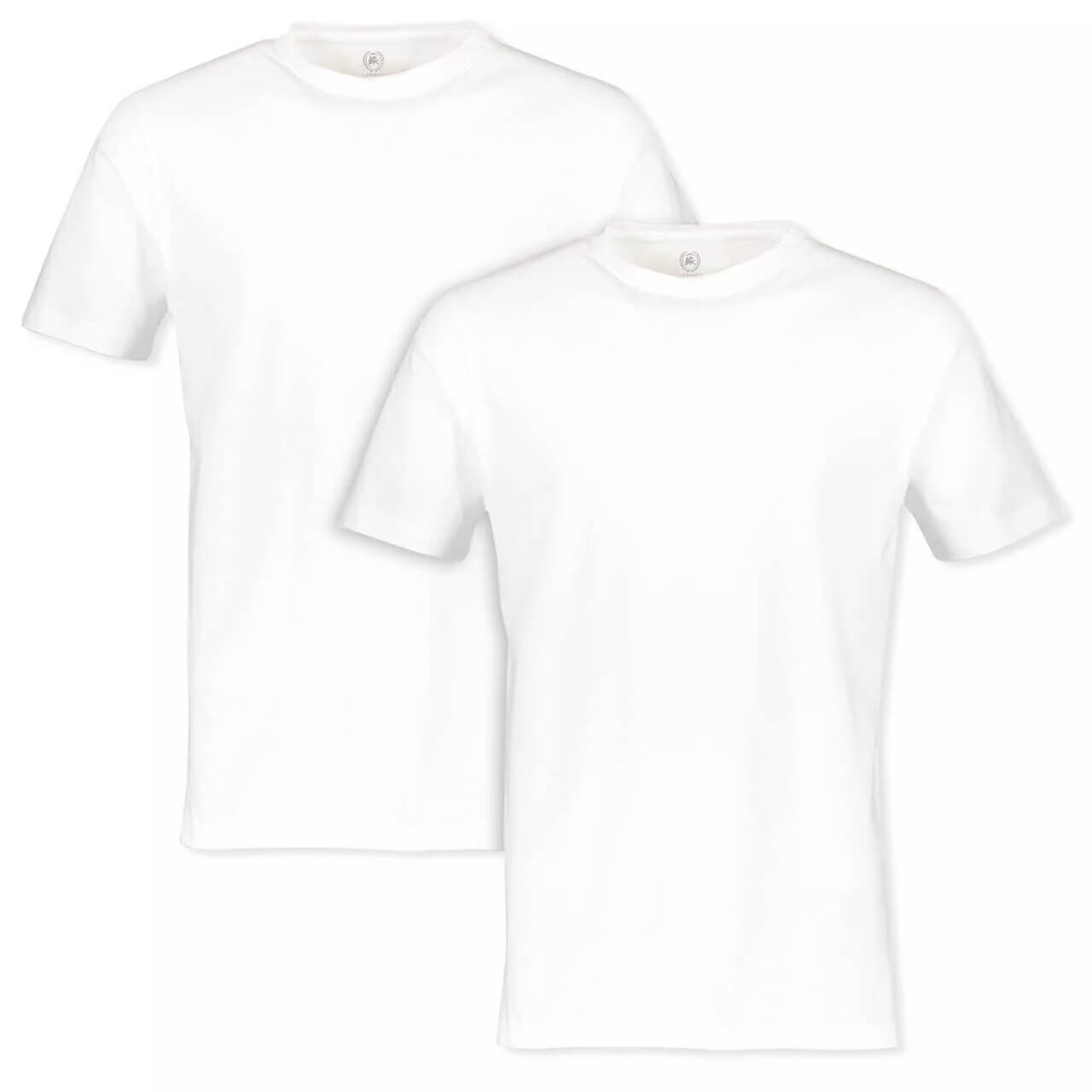 Lerros Herren T-Shirts Round Neck white