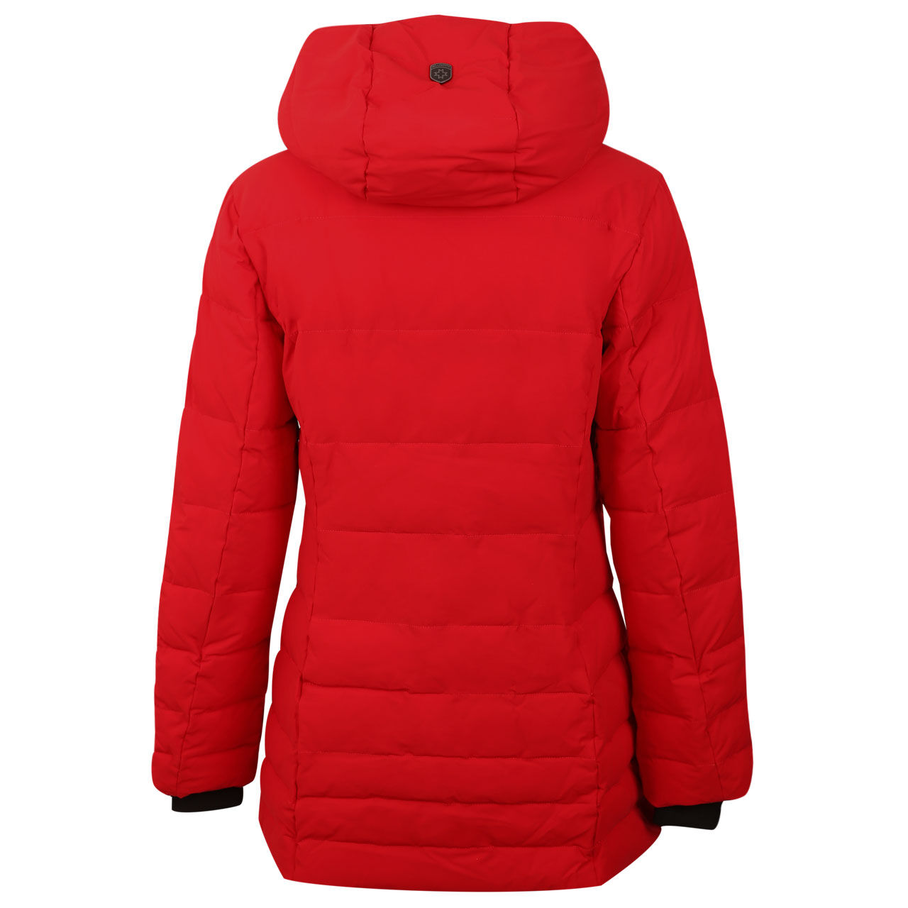 wellensteyn-jacke-cordoba-red-hinten Damen Jacke Cordoba von Wellensteyn in Rot, Rückansicht