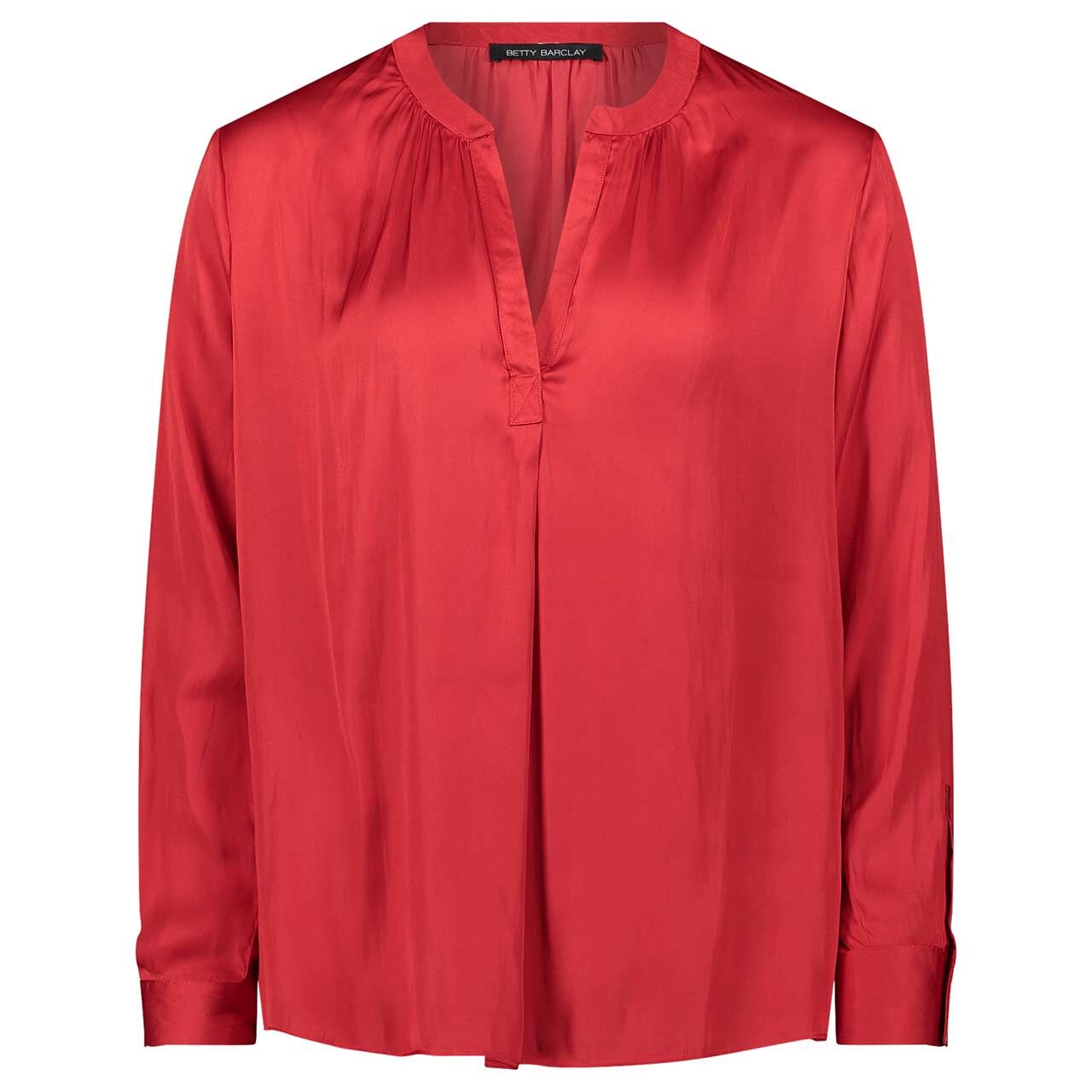 Betty Barclay Damen Langarm Bluse scarlet red