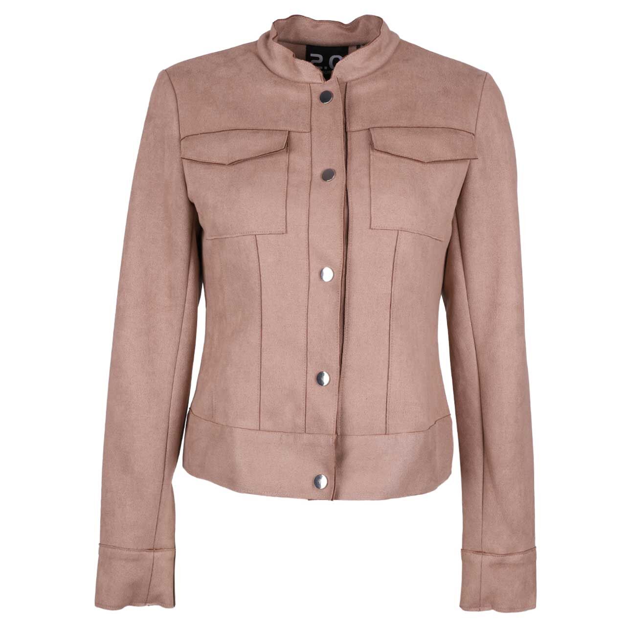 Mauritius Damen Velours Jacke Marya taupe Mauritius Damen Velours Jacke Marya taupe