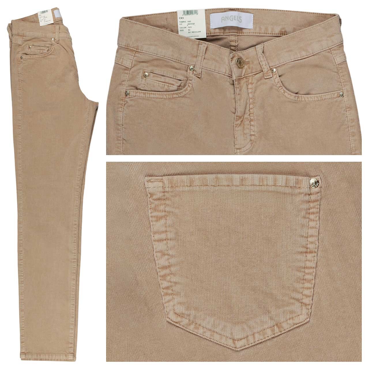 Angels Cici Cordhose café au lait used