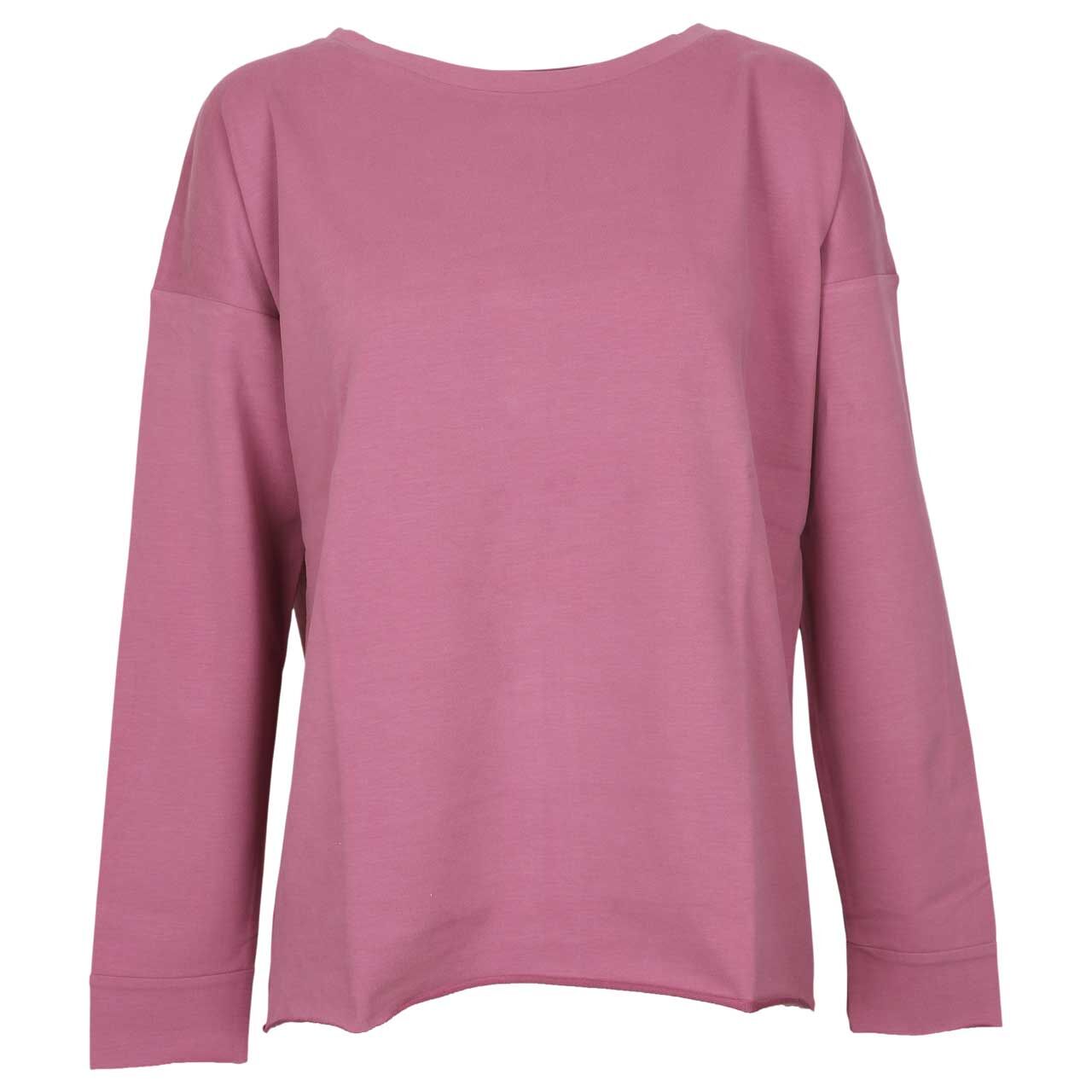 Elbsand Damen Sweatshirt Riane mauve print