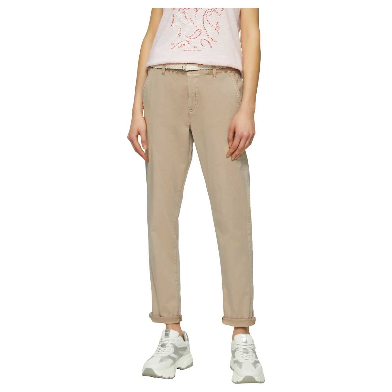 s.Oliver Damen Chino Baumwollhose brown