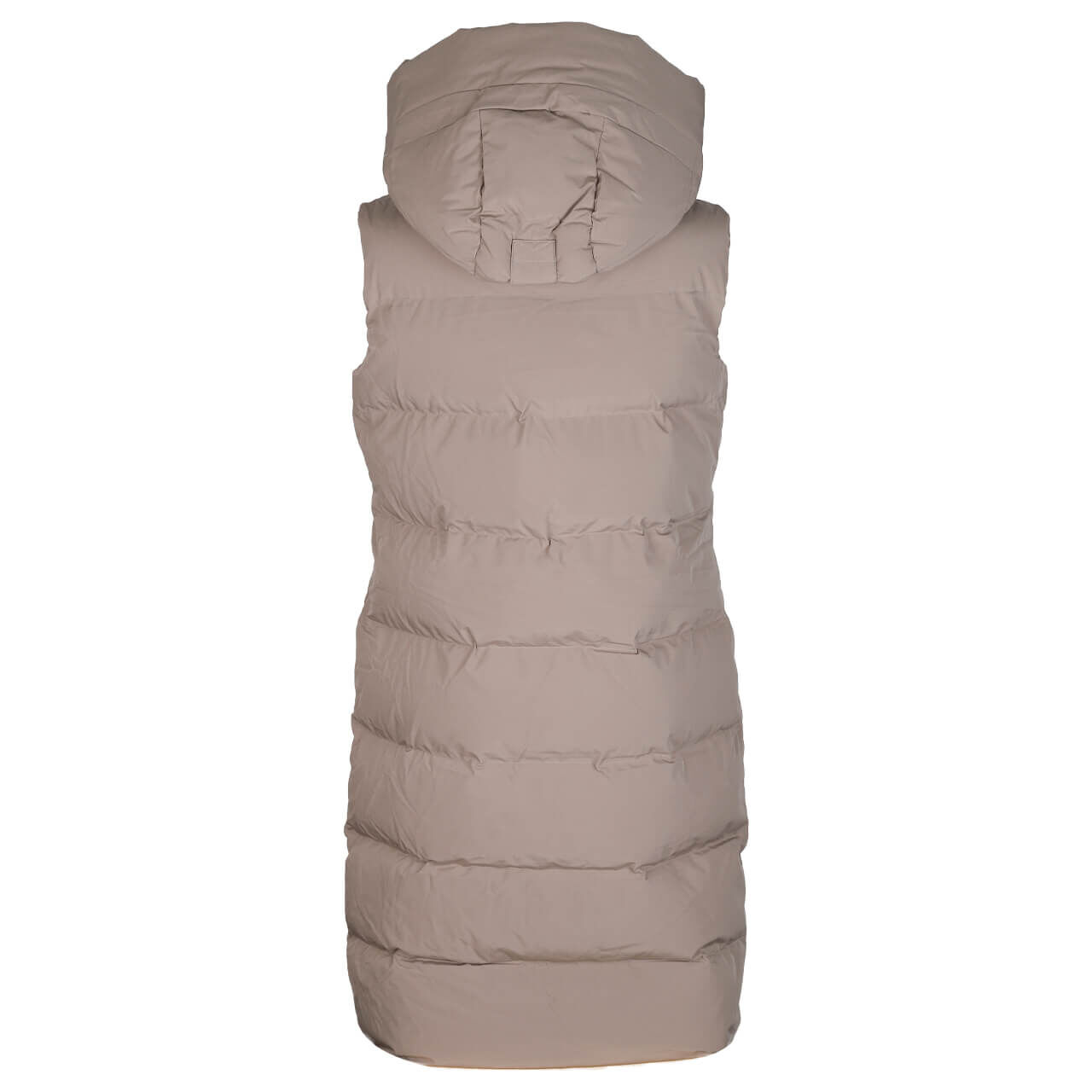 Damen Weste Goldmine Long Vest von Wellensteyn in Beige, Rückansicht
