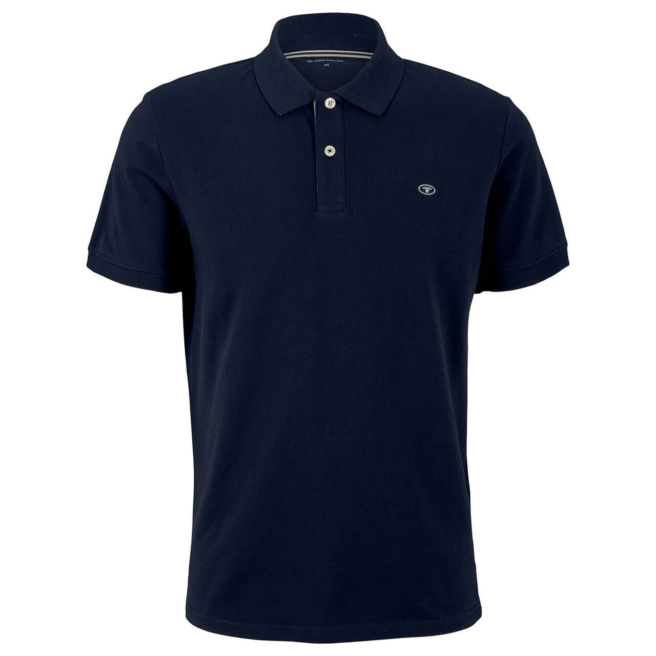 Tom Tailor Herren Piqué Poloshirt contrast sky captain blue Tom Tailor Herren Piqué Poloshirt contrast sky captain blue