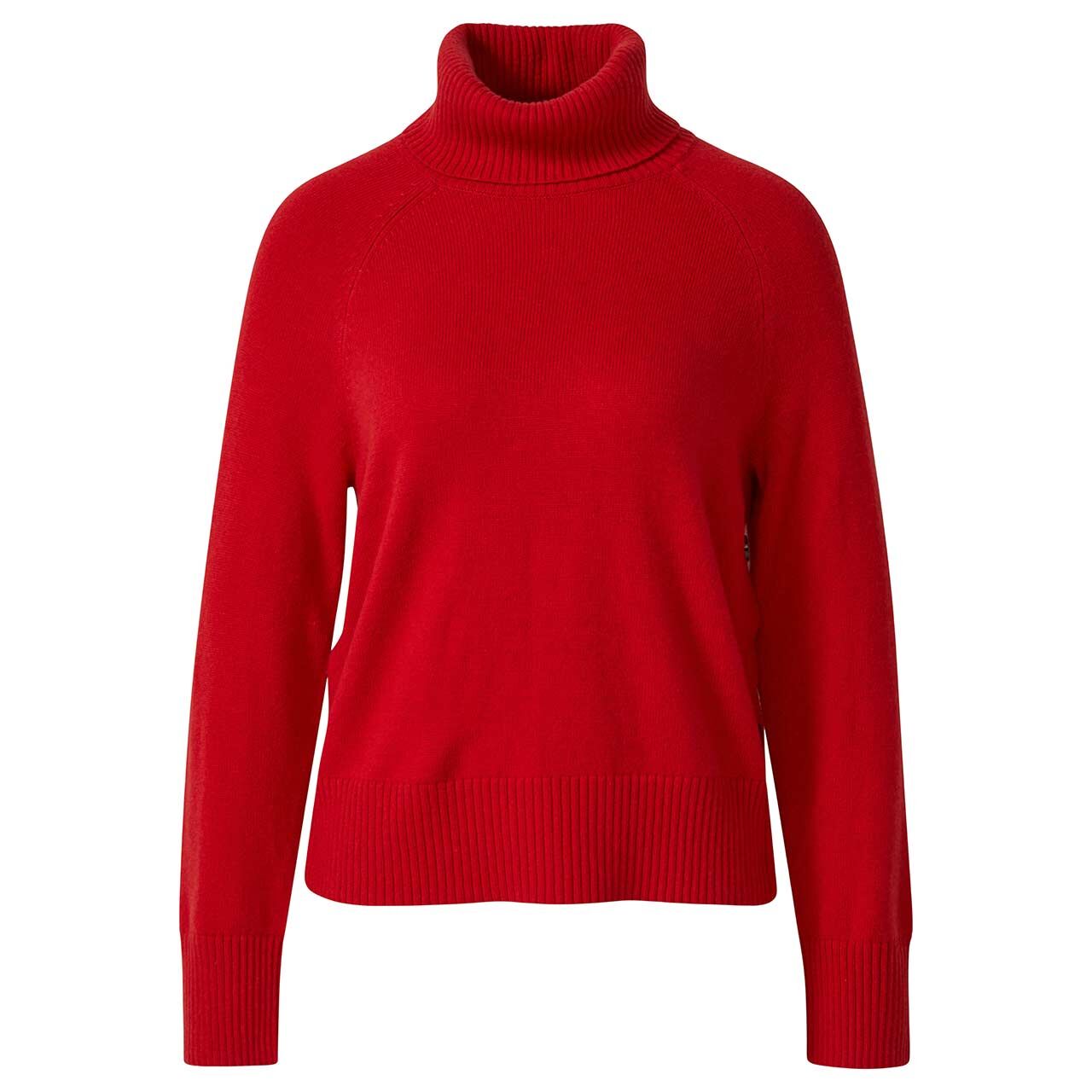 s.Oliver Damen Rollkragen Pullover salsa red