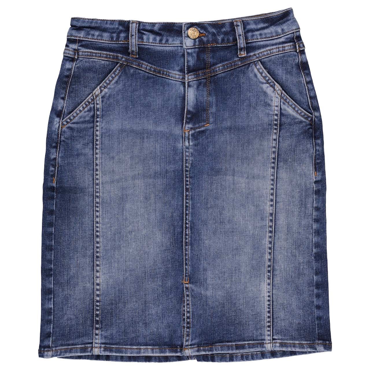 Blue Fire Damen Jeansrock Lily medium blue