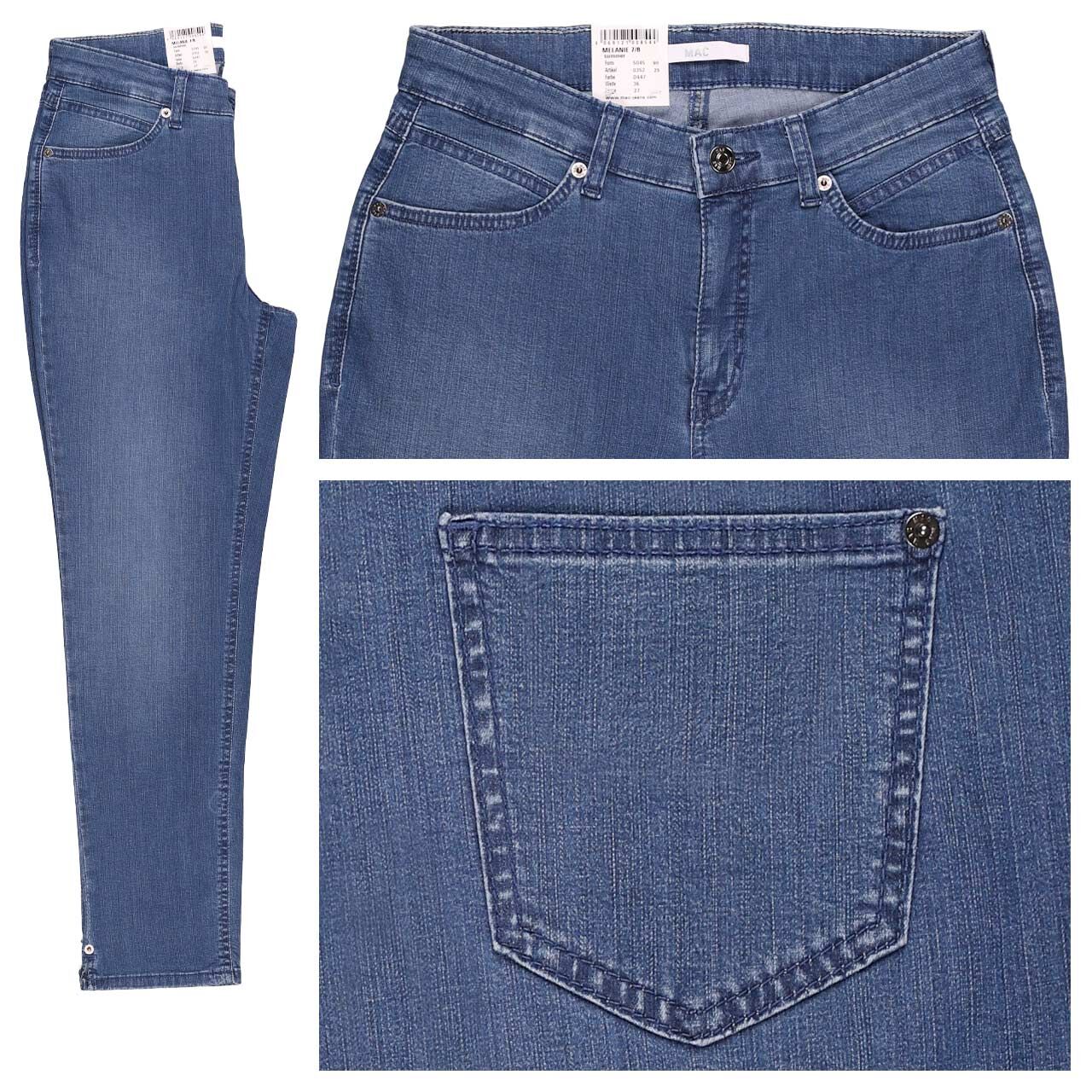 MAC Melanie 7/8 Jeans fancy random washed summer MAC Melanie 7/8 Jeans fancy random washed summer