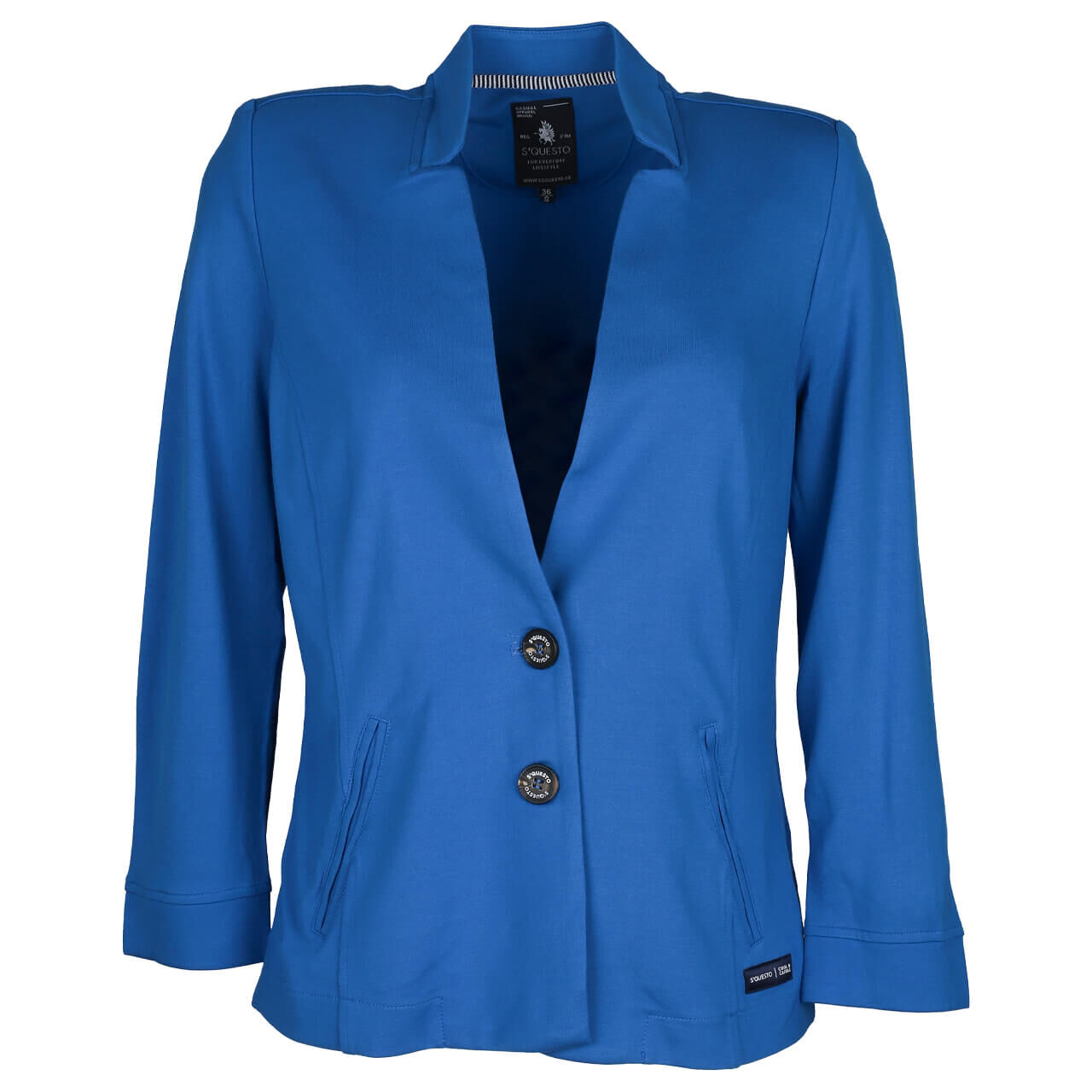 Soquesto 3/4 Arm Blazer ocean eyes Soquesto 3/4 Arm Blazer ocean eyes