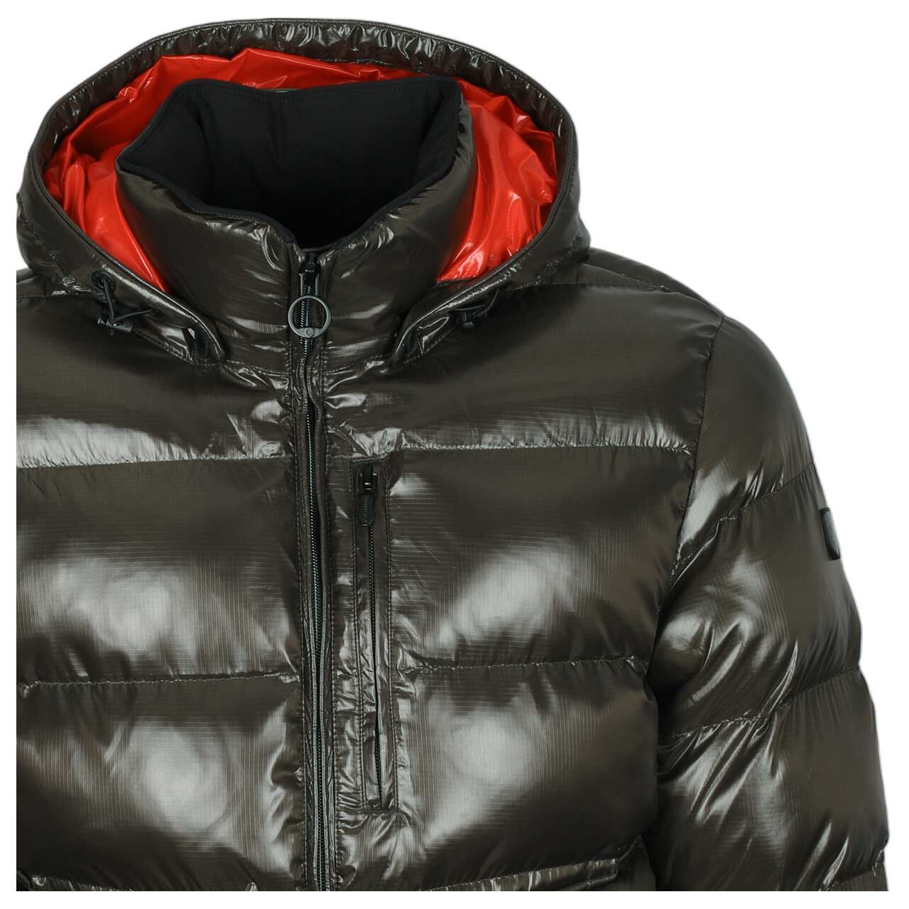 Herren Jacke Blackbird Men Blouson von Wellensteyn in Dunkelgrün, detaillierte Vorderansicht
