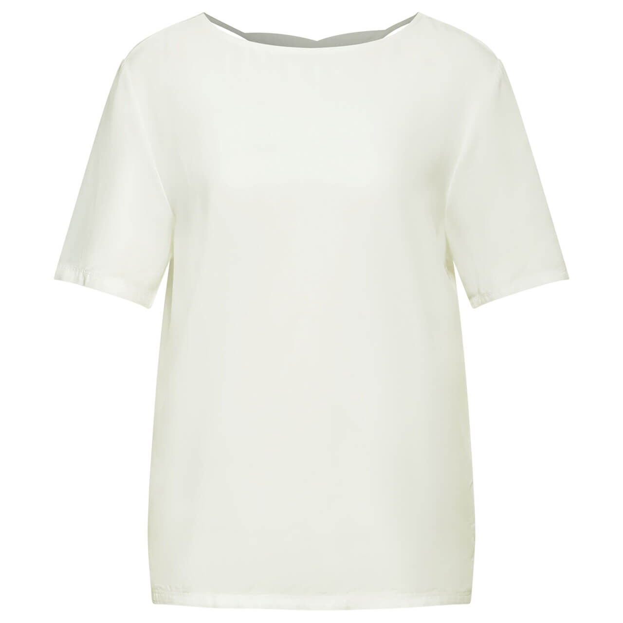 Street One Damen T-Shirt Mat-Mix off white crossed straps