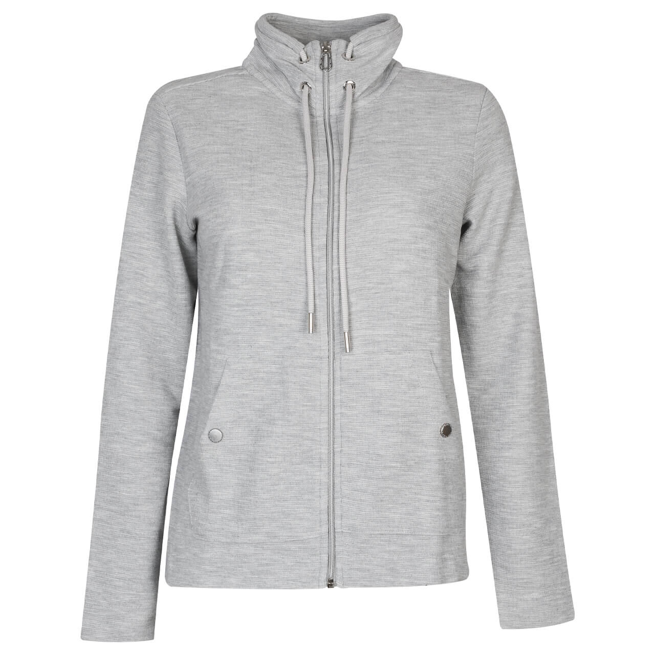 Cecil Damen Shirtjacke chalk grey melange