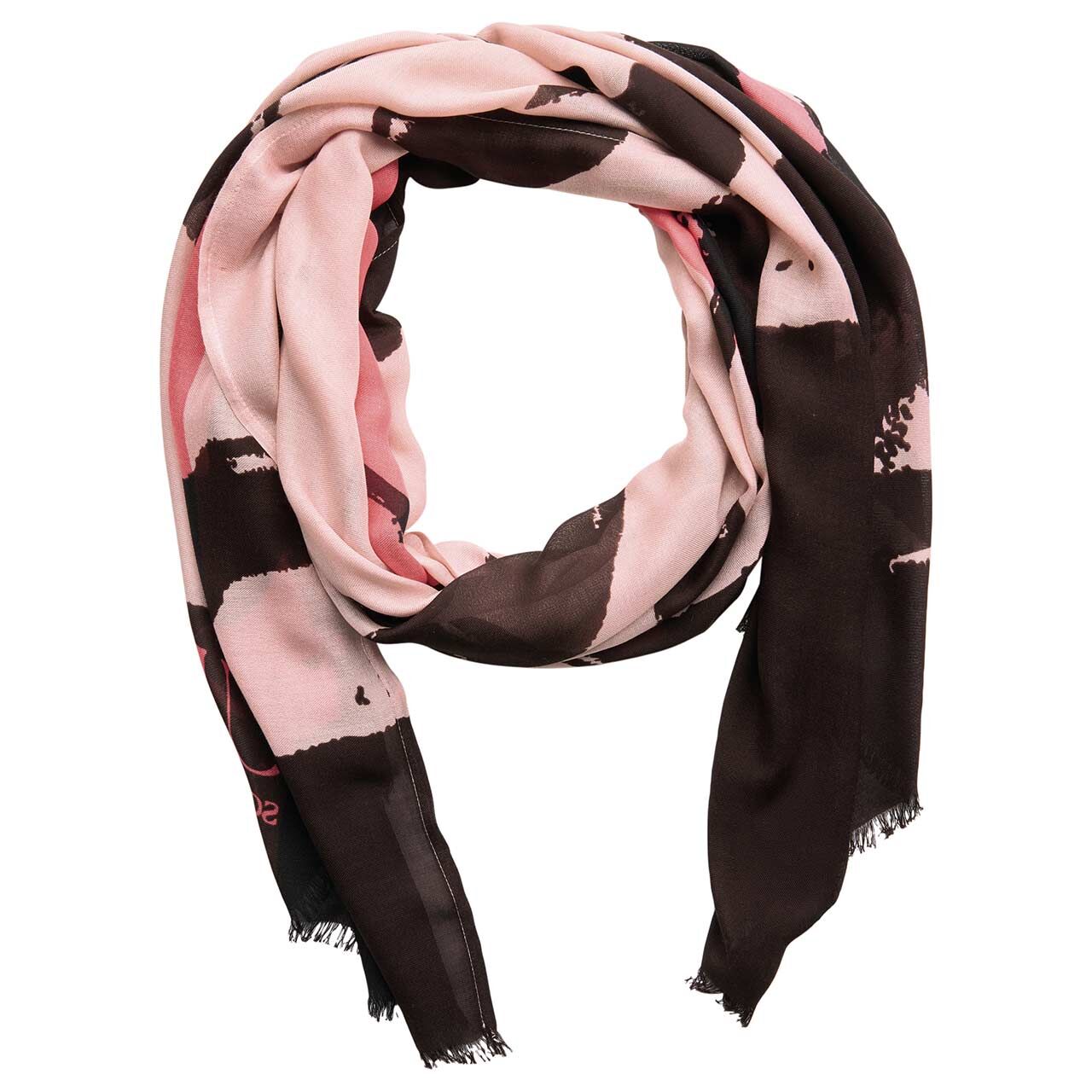 Street One Damen Tuch Printed Modal faded rose