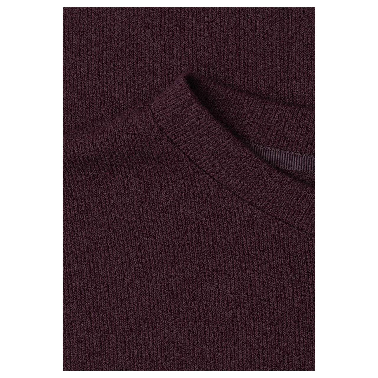 Street One Damen 3/4 Arm Pullover Knit Look rustic rouge