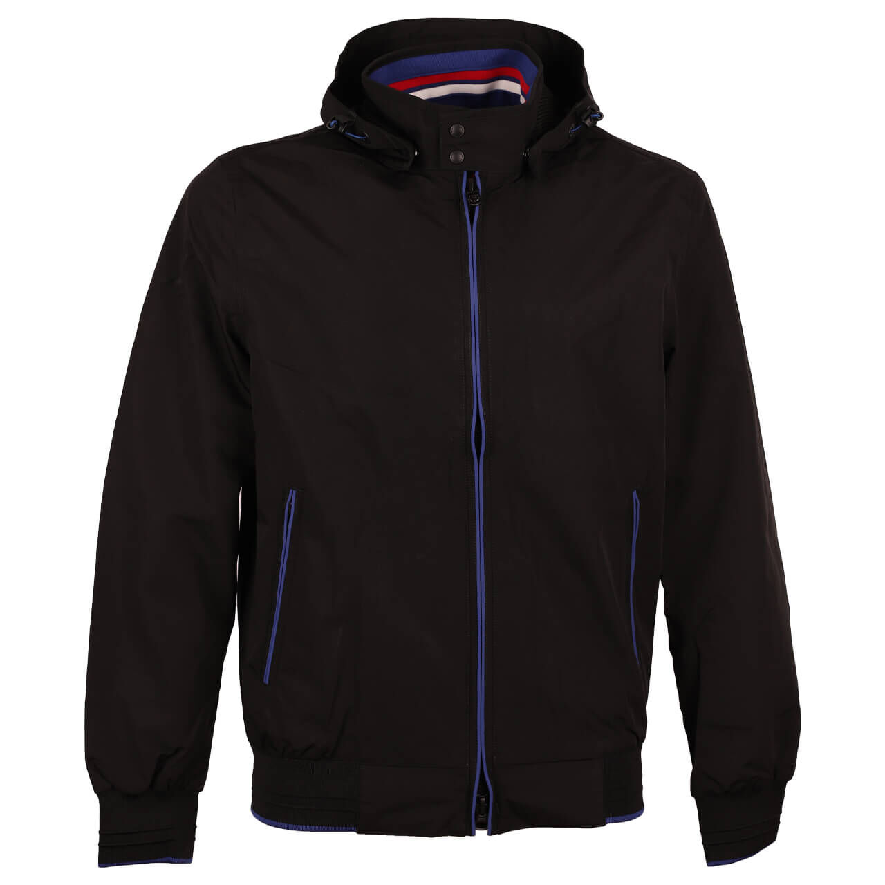 Wellensteyn College Herren Jacke black/royalblue Wellensteyn College Herren Jacke black/royalblue
