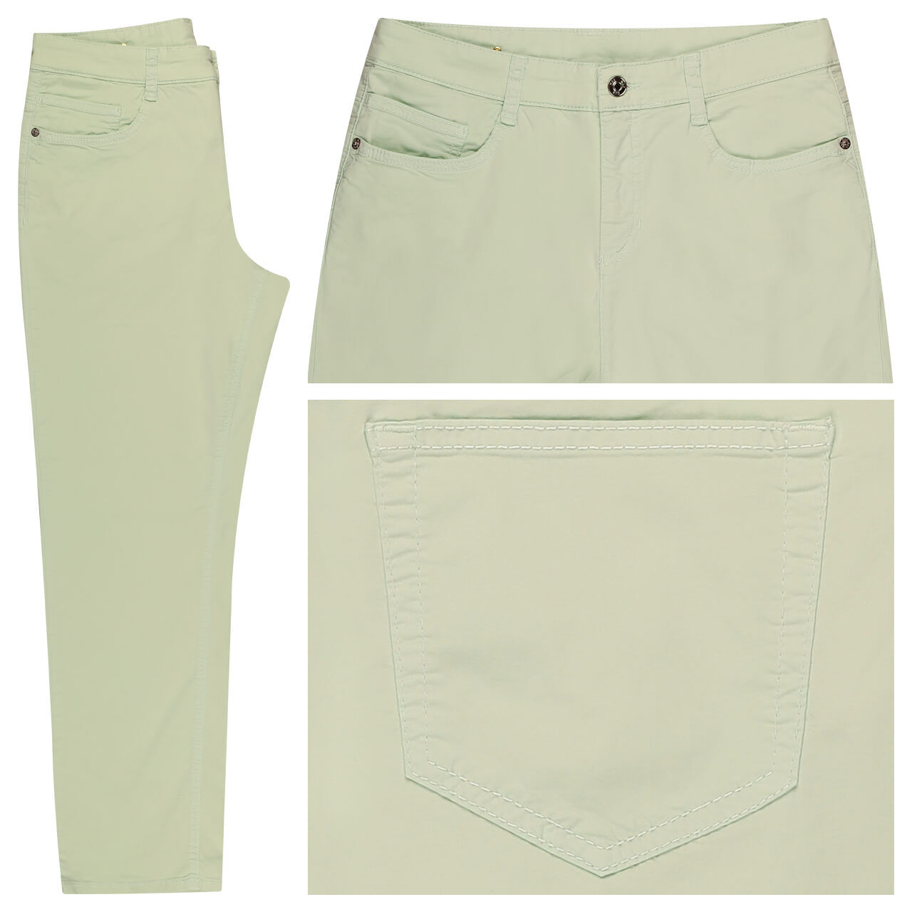 MAC Stella Baumwollhose spray green MAC Stella Baumwollhose spray green