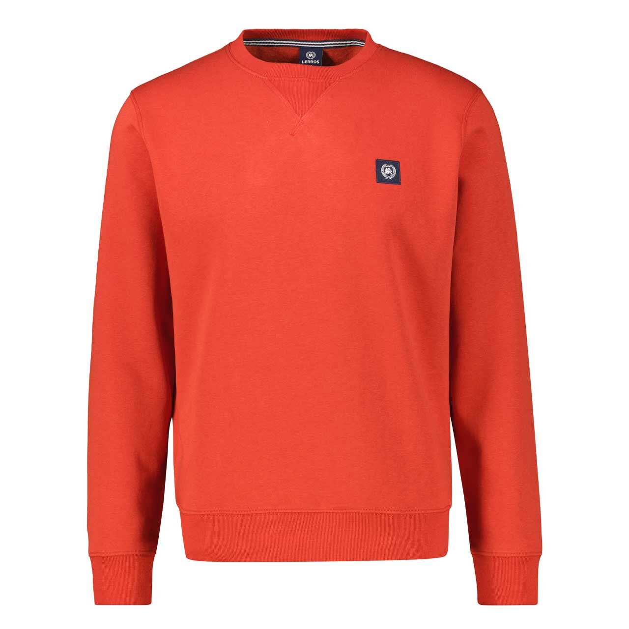 Lerros Herren Sweatshirt scandinavian red