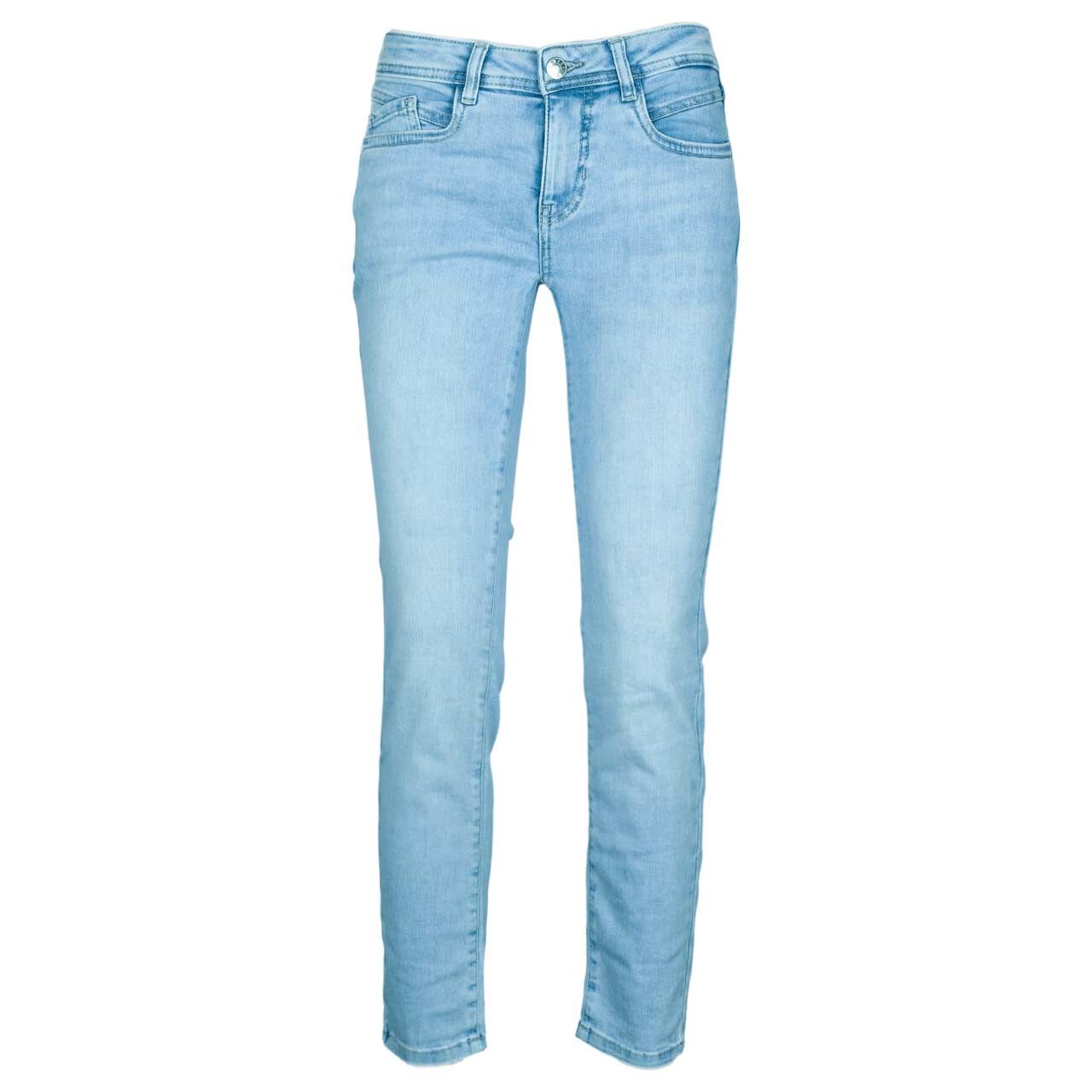 Street One York Ankle Jeans light blue random wash