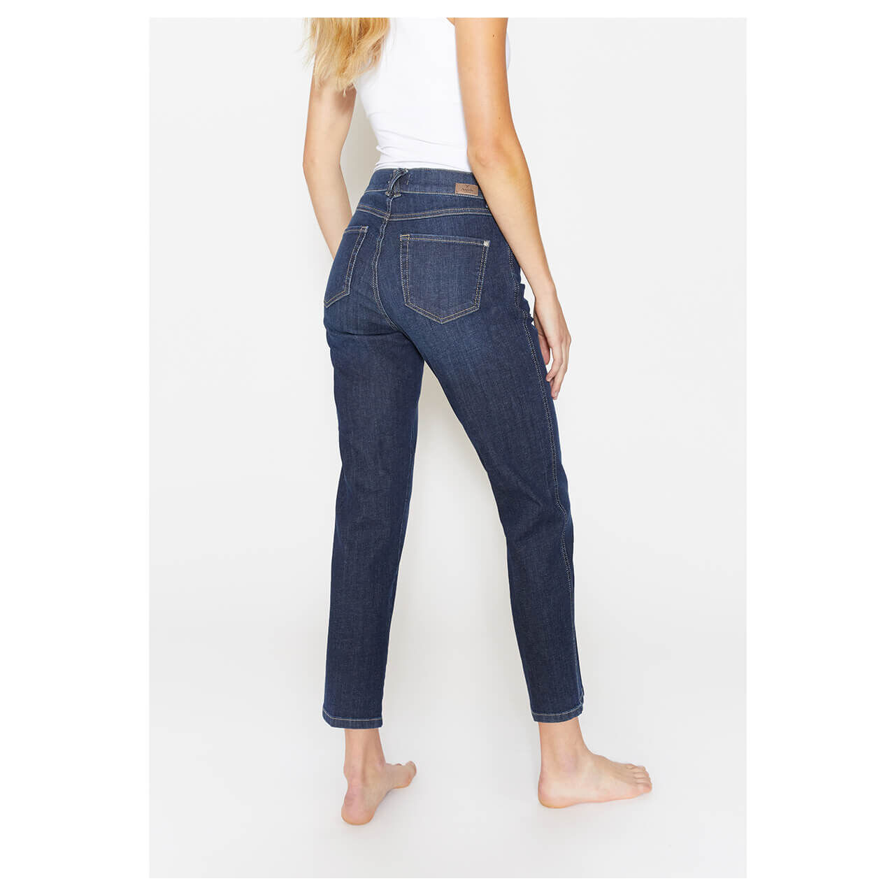 Angels Darleen Crop Ankle Jeans stone used buffi