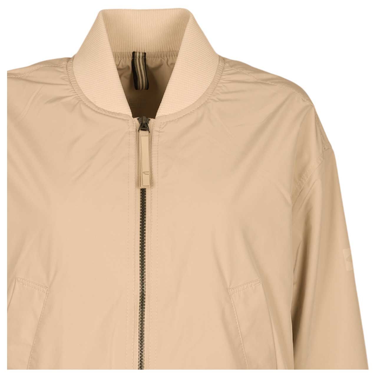Damen Jacke Blouson von Camel active in Beige, detaillierte Vorderansicht
