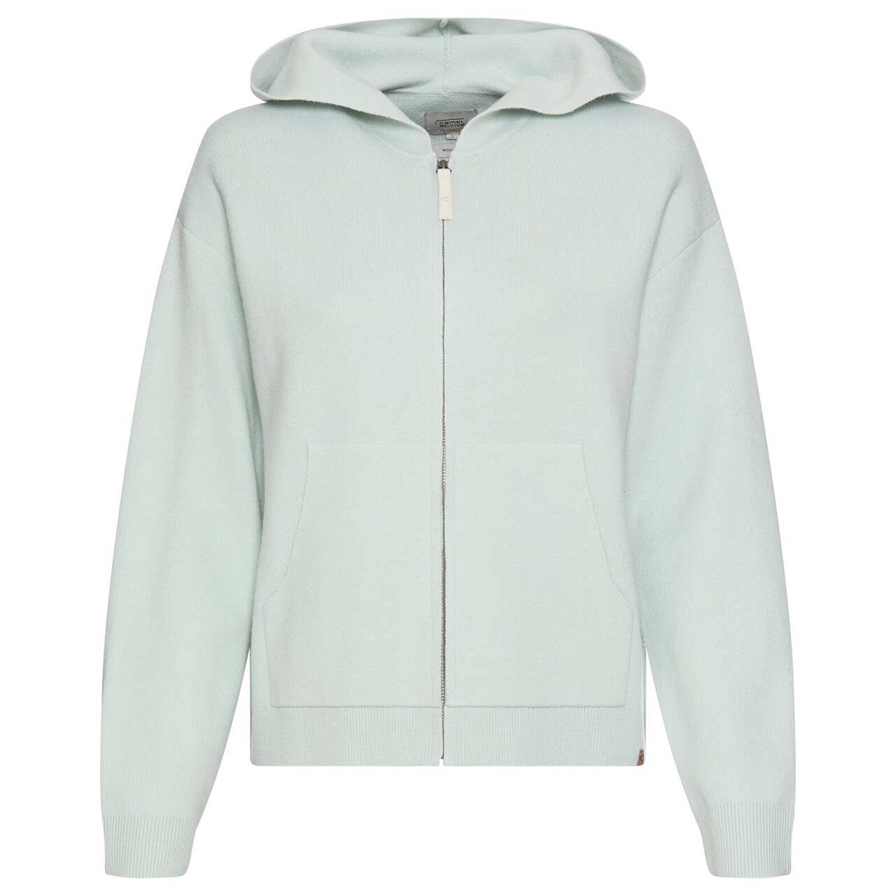 Camel active Damen Hoodie Strickjacke light mint