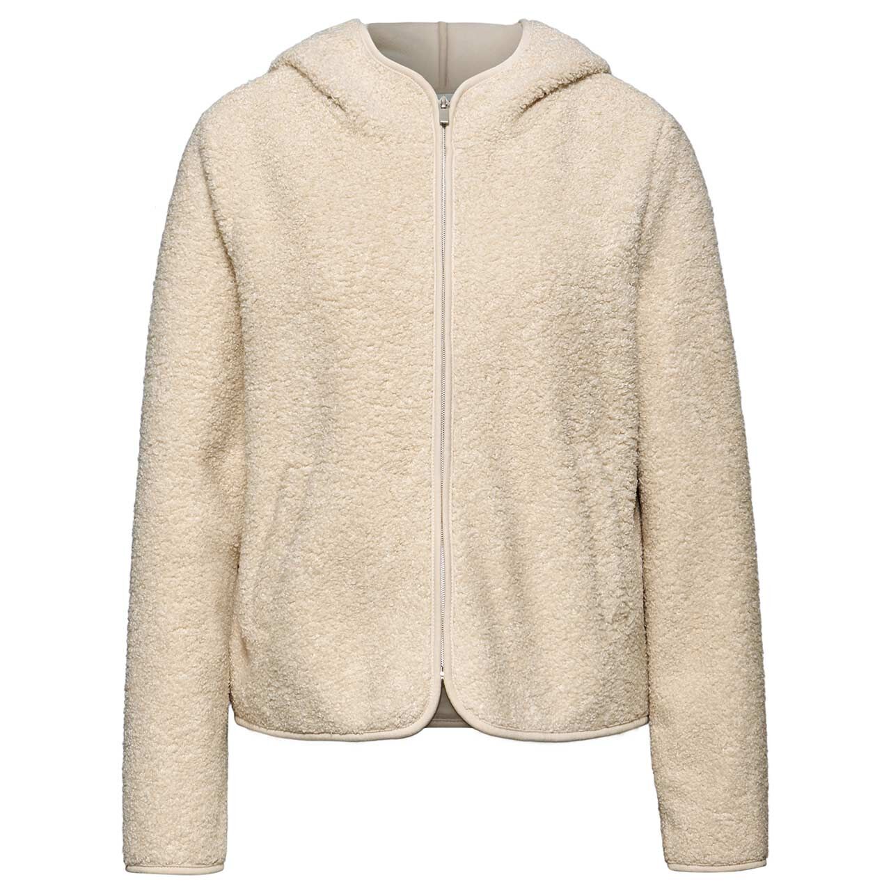 Street One Damen Teddyjacke Hood Jacket soft fawn beige