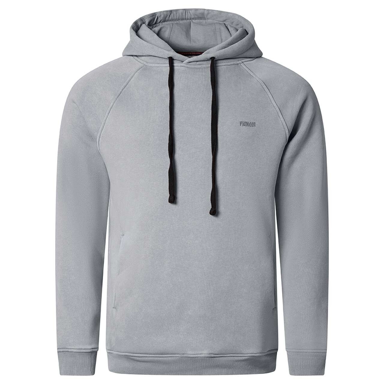 Pioneer Herren Hoodie Sweatshirt wet weather grey