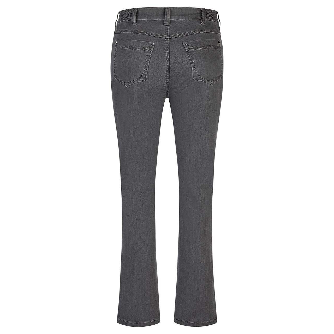 Damenjeans Dora von Anna Montana in Grau, Rückansicht