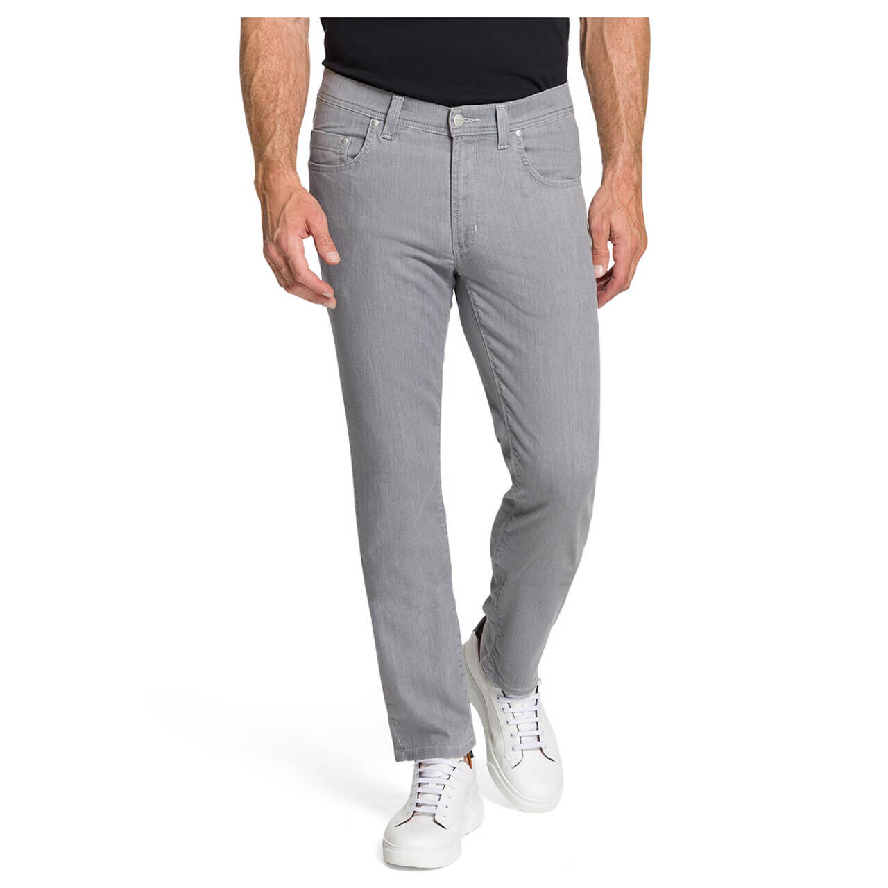 Pioneer Rando Baumwollhose Megaflex light grey stonewash Pioneer Rando Baumwollhose Megaflex light grey stonewash