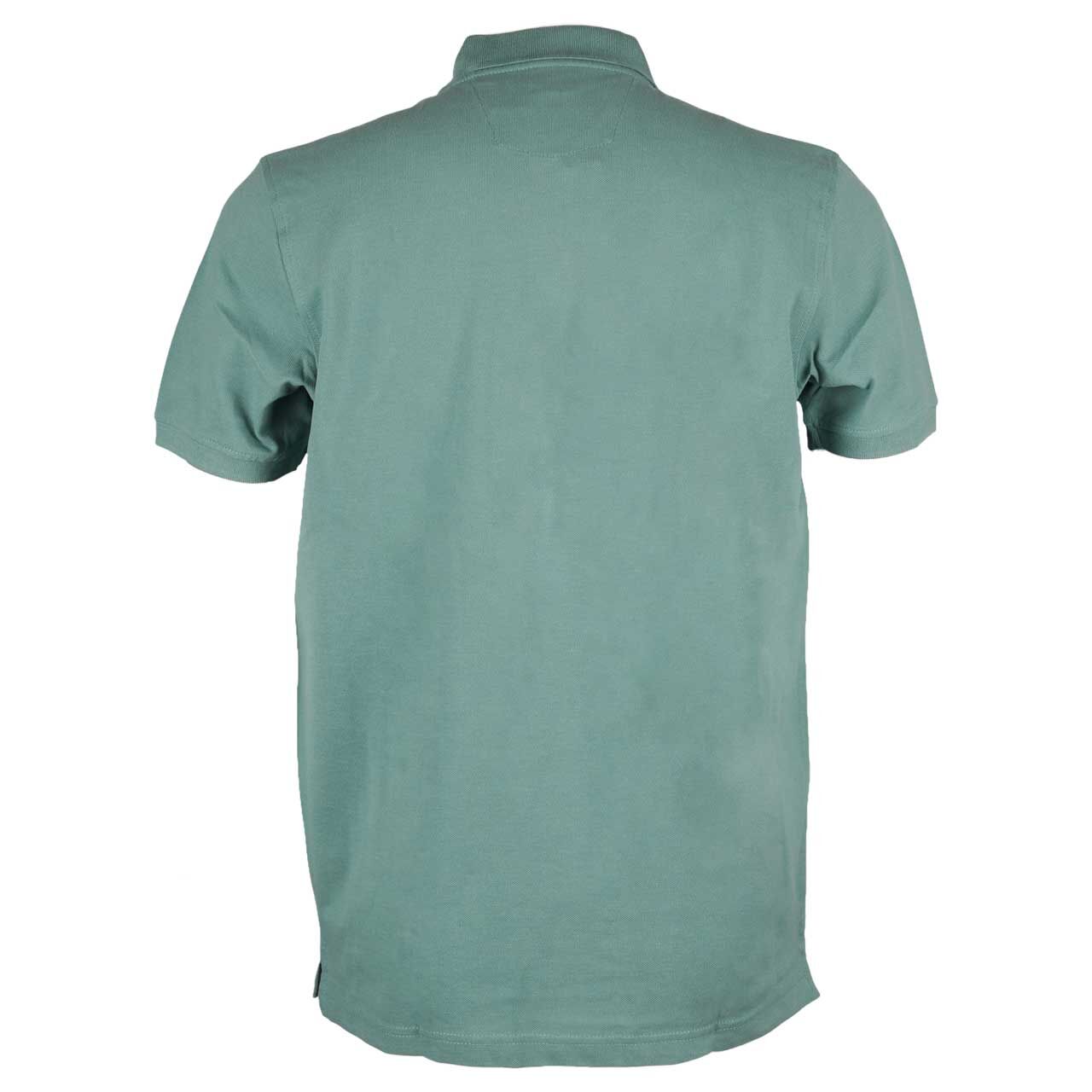 Herren Piqué Poloshirt von Lerros in Petrol mit der Farbnummer 429, Rückansicht