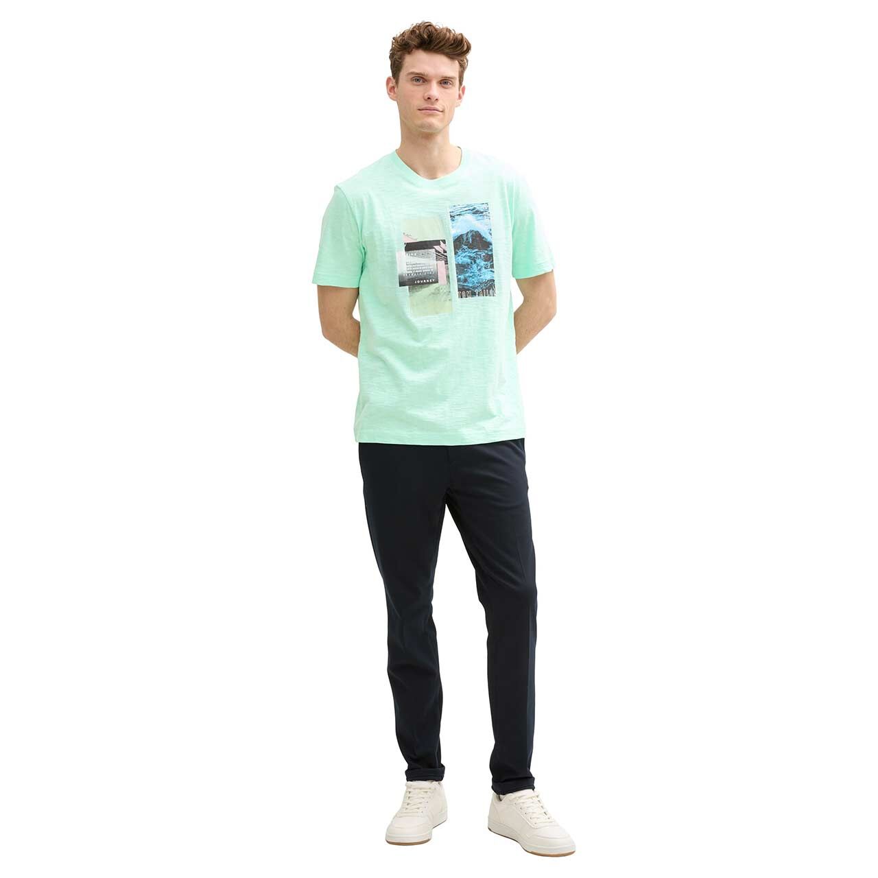 Tom Tailor Herren T-Shirt bright mint green
