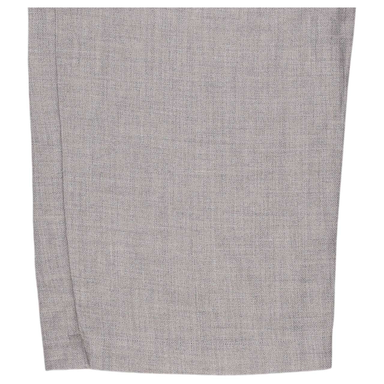 Damen Hose Hemingway von Senoritas ICON in Grau meliert, Detailbild Saum