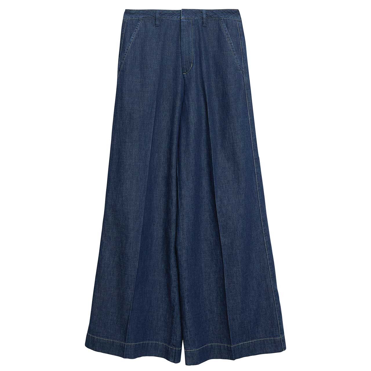 s.Oliver Extra Wide Leg Damen Jeans dark blue