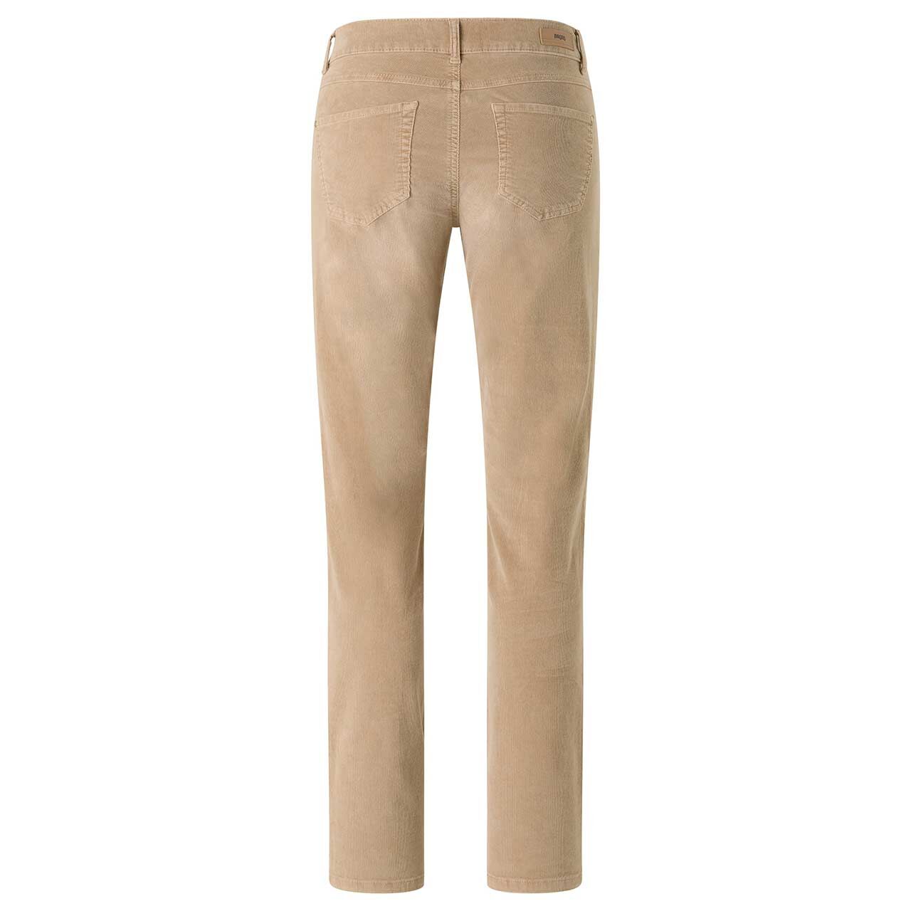 Damen Cordhose Cici von Angels in Hellbraun, Rückansicht