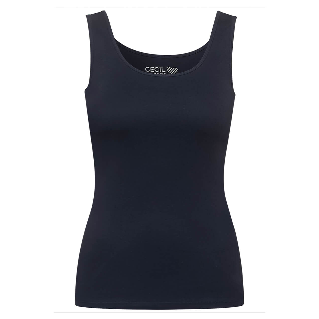 cecil-linda-tragertop-dunkelblau-10128-ansicht Cecil Linda Top für Damen in Dunkelblau, FarbNr.: 10128