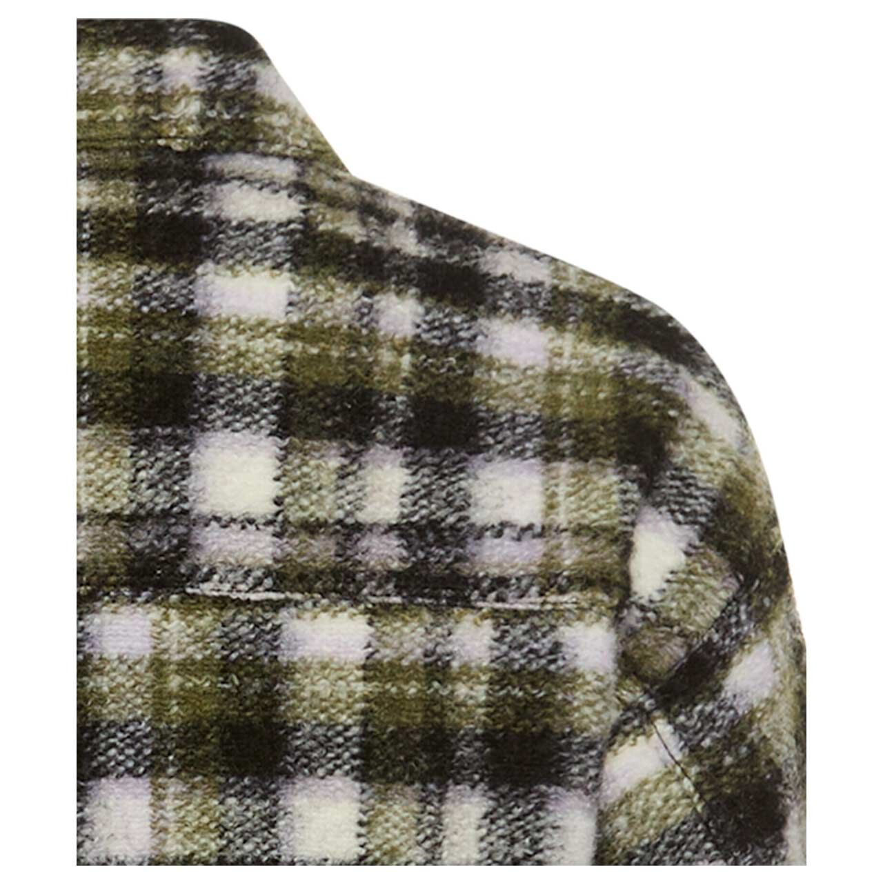 Damen Mantel von Camel active in Schwarz mit Print, detaillierte Rückansicht