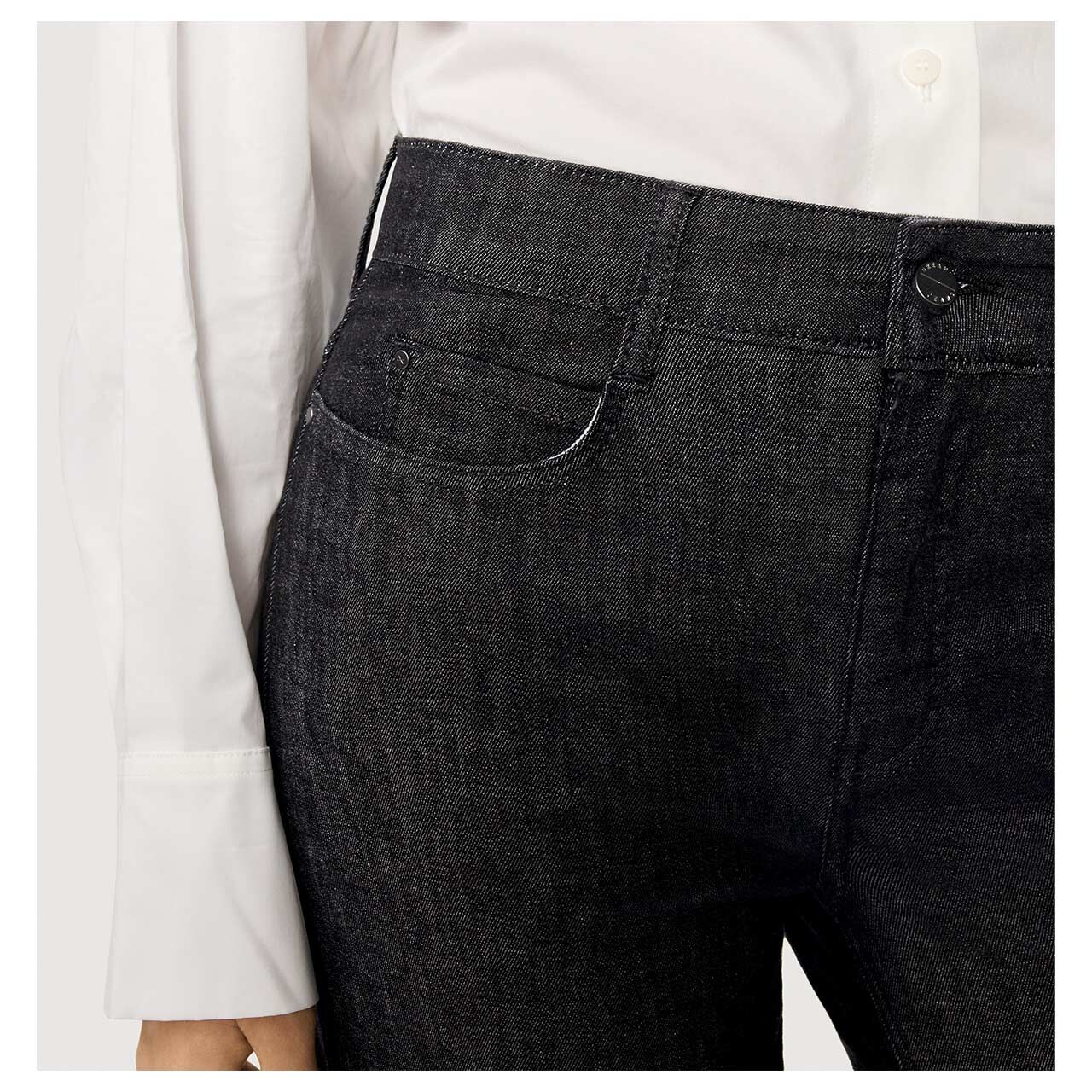 MAC Dream Wide Jeans fashion rinsed black