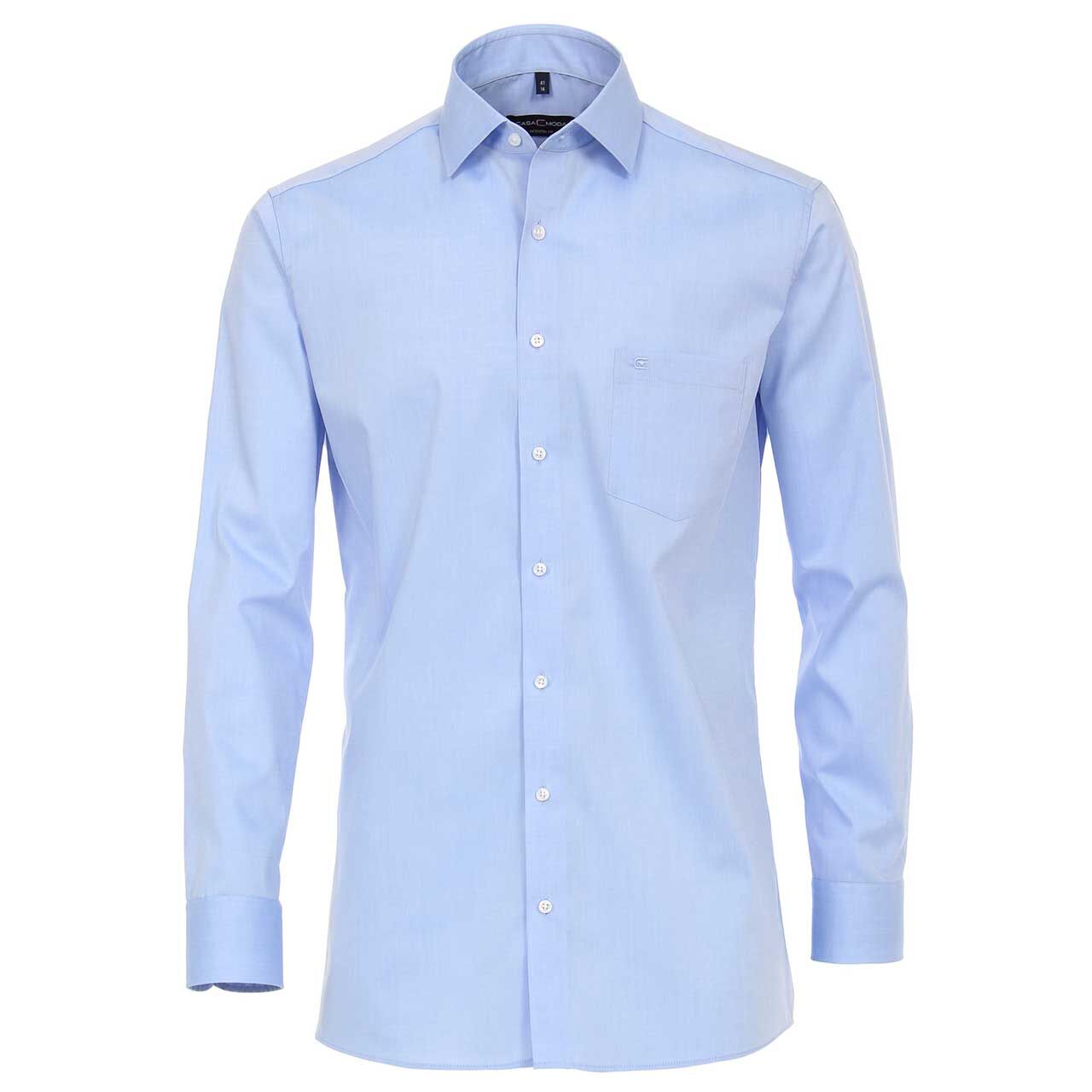 Casa Moda Herren Langarm Hemd classic light blue