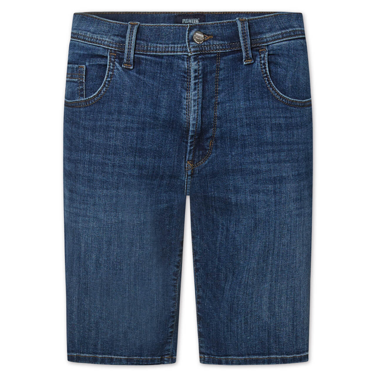 Pioneer Finn Jeans Bermuda Megaflex dark blue fashion vintage